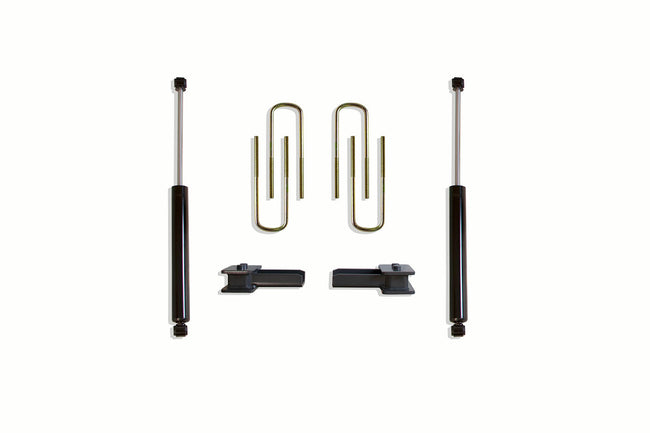 2" BLOCKS / U-BOLTS, (2) MAXTRAC SHOCKS - The Suspension Specialists