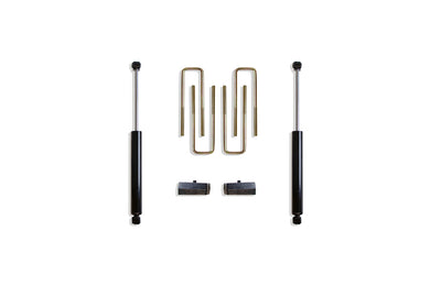 2" BLOCKS, U-BOLTS, (2) MAXTRAC SHOCKS - The Suspension Specialists