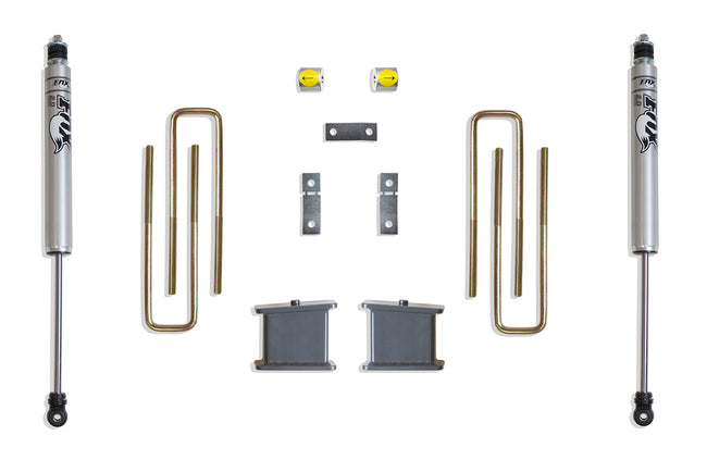4" BLOCKS / U-BOLTS, CARR. BEARING, FOX SHOCKS - The Suspension Specialists