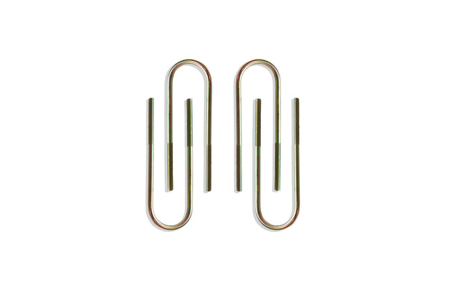 SEMI ROUND U-BOLTS , FOR 8" BLOCK KIT - The Suspension Specialists