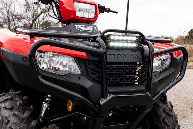 LED Light Kit | Bumper Mount | 6" Black Slimline Pair | Honda Foreman 500 - The Suspension Specialists