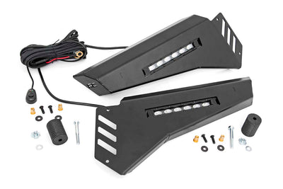 Bumper Wings | No Stinger | 6" Led Combo | Honda Pioneer 1000 - The Suspension Specialists