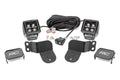 LED Light Kit | Cage Mount | 2" Black Pair | Amber DRL | Polaris General XP 4 1000 - The Suspension Specialists
