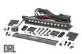 LED Light Kit | Bumper Mount | 12" Black Single Row | White DRL | Polaris Ranger XP 1000 - The Suspension Specialists