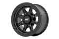 Rough Country 94 Series Wheel | UTV | Matte Black | 14x7 | 4x137 | +10mm - The Suspension Specialists