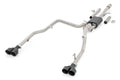 Rough Country Performance Exhuast | Stainless | Crew/Dbl | RR Exit | Chevy/GMC Sierra/Silverado 1500 (19-25)