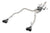 Rough Country Performance Exhuast | Stainless | Crew/Dbl | RR Exit | Chevy/GMC Sierra/Silverado 1500 (19-25)
