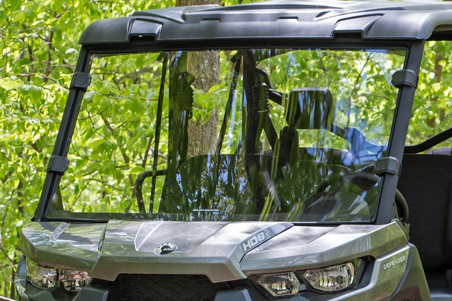 Rough Country Full Windshield | Scratch Resistant | Can-Am Defender HD 8/HD 9/HD 10 - The Suspension Specialists