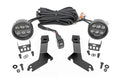 LED Light Kit | Ditch Mount | Black Series Round | 3.5 Inch | Amber DRL | Chevy 1500 (99-06)
