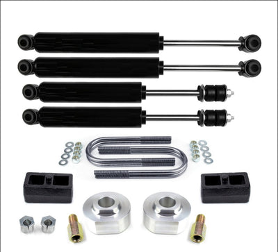 2" Front 1.5" Rear Lift Kit For 1999-2010 Ford F250 F350 2WD w/ Shocks Caster Camber - The Suspension Specialists