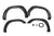 Rough Country Fender Flares | Defender | PSC Billet Silver | Ram 1500 2WD/4WD (2019-2024)