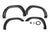 Rough Country Fender Flares | Defender | PRS Rosso Speed | Ram 1500 2WD/4WD (2019-2024)