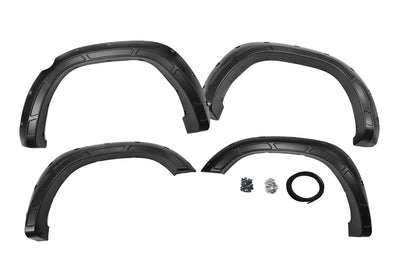 Rough Country Fender Flares | Defender | PRD Deep Red | Ram 1500 2WD/4WD (2019-2024)