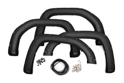 Rough Country Defender Pocket Fender Flares | GLT Dynamic Blue | GMC Sierra 1500 2WD/4WD (2019-2025 & Classic) - The Suspension Specialists