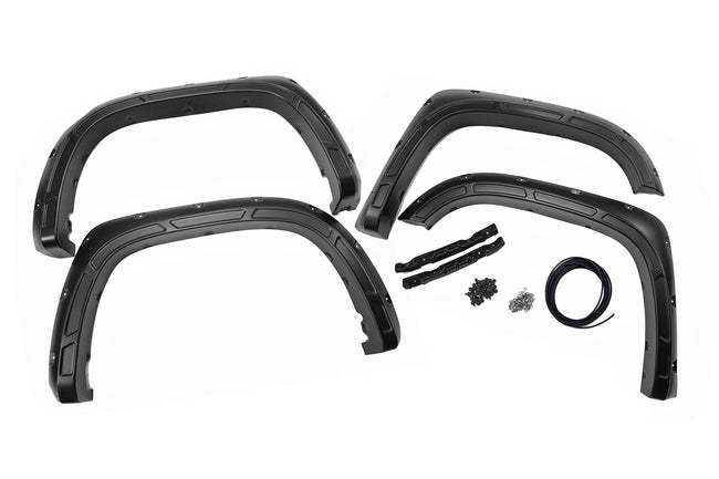 Rough Country Fender Flares | Defender | 1H5 Cement | Toyota Tundra 2WD/4WD (2014-2021)