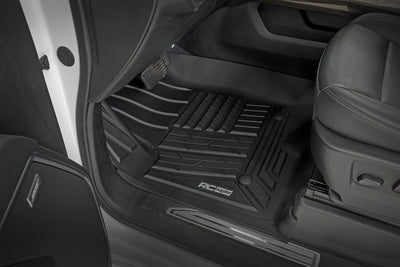 Flex-Fit Floor Mats | FR & RR | FR Bucket | Crew | Chevy/GMC 1500/2500HD/3500HD (19-26 & Classic)