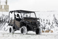 Front Cargo Rack |Black Series LED | 6" Light | Slim Line | Honda Pioneer 1000 - The Suspension Specialists