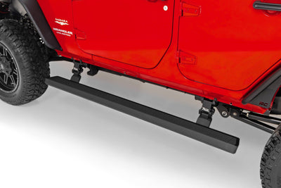 Rough Country Power Running Boards | Dual Electric Motor | 4 Door | Jeep Wrangler Unlimited (07-18)