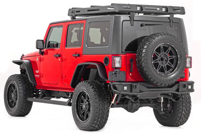 Rough Country Power Running Boards | Dual Electric Motor | 4 Door | Jeep Wrangler Unlimited (07-18)