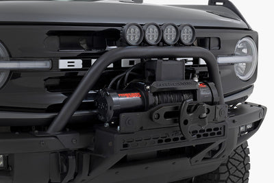 Safari Bar | 6.5 Inch Round LED | OE Modular Steel | Ford Bronco 4WD (21-25) - The Suspension Specialists