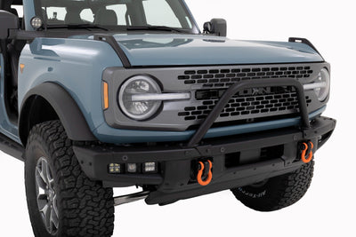 Safari Bar | 3.5" Round LED (Pair) | Black | Amber DRL | OE Modular Steel | Ford Bronco (21-25) - The Suspension Specialists