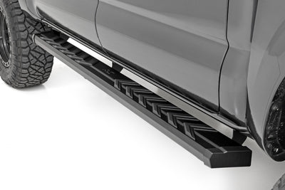 Rough Country BA2 Running Boards | Side Step Bars | Double Cab | Toyota Tacoma (05-23)