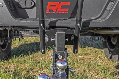 Flag Pole Holder | Dual | 2 Inch Hitch - The Suspension Specialists