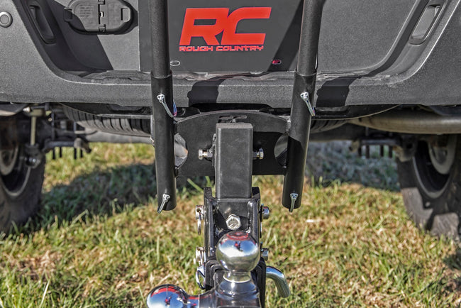 Flag Pole Holder | Dual | 2 Inch Hitch - The Suspension Specialists