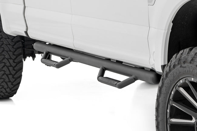 Nerf Steps | Cab Length | Crew | Ford F-150/Lightning/F-250/F-350/Raptor (15-26) - The Suspension Specialists