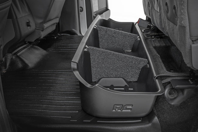 Under Seat Storage | Crew Cab | Ford F-150 2WD/4WD (2009-2014) - The Suspension Specialists