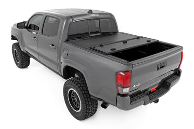 Hard Tri-Fold Flip Up Bed Cover | 6' Bed | Toyota Tacoma 2WD/4WD (2005-2015)