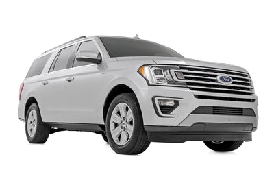 Rough Country Power Running Boards | Dual Electric Motor | Ford Expedition 2WD/4WD (18-25) - The Suspension Specialists