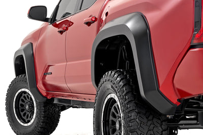 Rough Country Fender Flares | Sport | 3U5 Supersonic Red | Toyota Tacoma 2WD/4WD (24-25)
