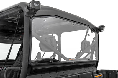 Rough Country Rear Cab Panel | Scratch Resistant | Can-Am Defender HD 8/HD 9/HD 10 - The Suspension Specialists