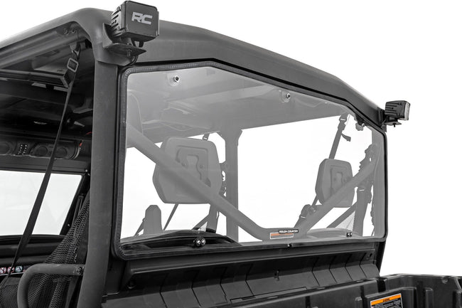 Rough Country Rear Cab Panel | Scratch Resistant | Can-Am Defender HD 8/HD 9/HD 10 - The Suspension Specialists