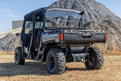 Rough Country Rear Cab Panel | Scratch Resistant | Can-Am Defender HD 8/HD 9/HD 10 - The Suspension Specialists