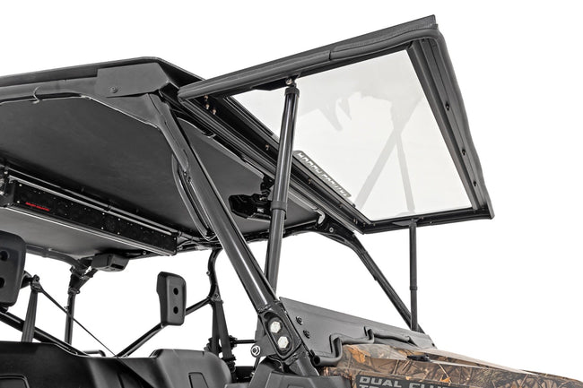 Rough Country Electric Tilt Windshield | Glass | Honda Pioneer 1000 - The Suspension Specialists