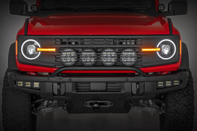 DRL Halo LED Headlights | DOT Approved | Ford Bronco 4WD (2021-2025) - The Suspension Specialists