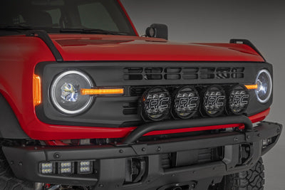 DRL Halo LED Headlights | DOT Approved | Ford Bronco 4WD (2021-2025) - The Suspension Specialists