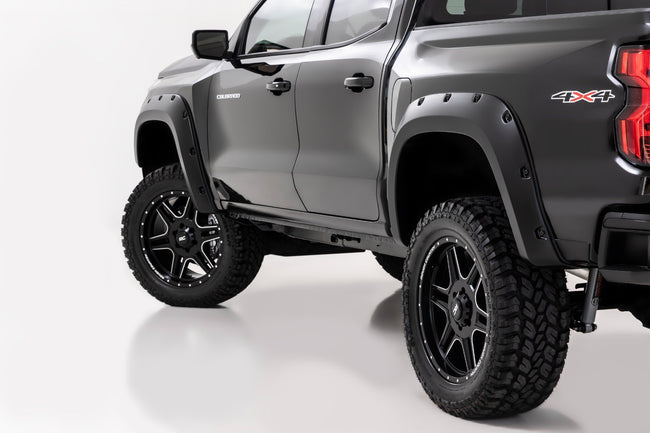 Rough Country Pocket Fender Flares | GBA Gloss Black | Chevy Colorado 2WD/4WD (2023-2025)