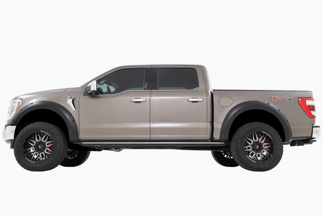 Rough Country Pocket Fender Flares | M7 Carbonized Gray | Ford F-150 2WD/4WD (2021-2025) - The Suspension Specialists