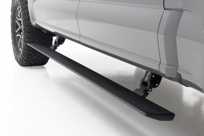 Power Running Boards | Dual Electric Motor | Ford F-150/Lightning/F-250/F-350/Raptor (15-26) - The Suspension Specialists