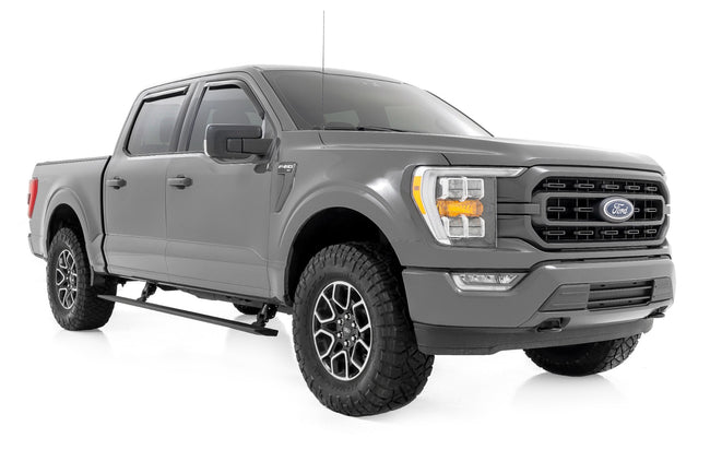 Power Running Boards | Dual Electric Motor | Ford F-150/Lightning/F-250/F-350/Raptor (15-26) - The Suspension Specialists