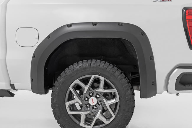 Rough Country Fender Flares | GED Forest | GMC Sierra 1500 2WD/4WD (2019-2025 & Classic) - The Suspension Specialists