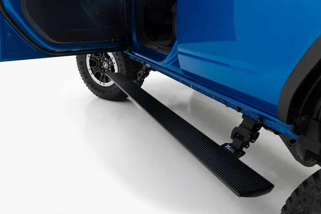 Rough Country Power Running Boards | Dual Electric Motor | 4 Door | Ford Bronco 4WD (21-25) - The Suspension Specialists