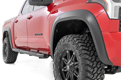 Rough Country Fender Flares | Sport | White | Toyota Tundra 2WD/4WD (2022-2025)