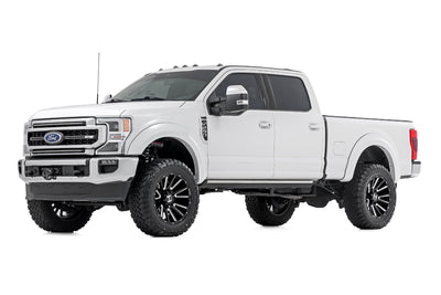 Rough Country Fender Flares | Sport | G1 Absolute Black | Ford F-250/F-350 Super Duty (17-22) - The Suspension Specialists