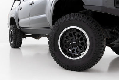 Rough Country Power Running Boards | Dual Electric Motor | Double Cab | Toyota Tacoma (05-23)