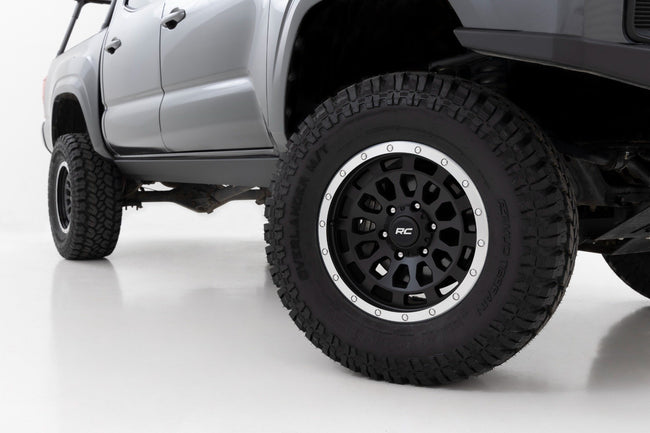 Rough Country Power Running Boards | Dual Electric Motor | Double Cab | Toyota Tacoma (05-23)