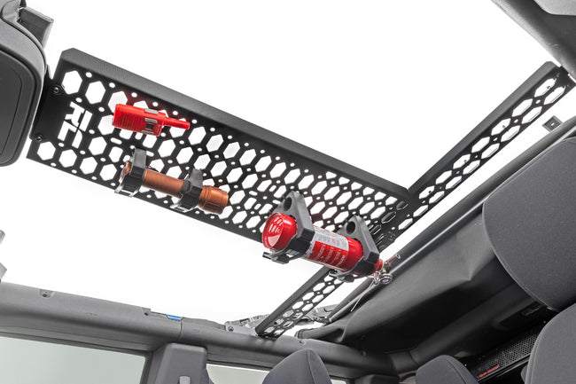 Molle Mounting Panel w/ LED Dome Light | Overhead | Ford Bronco 4WD (21-25) - The Suspension Specialists
